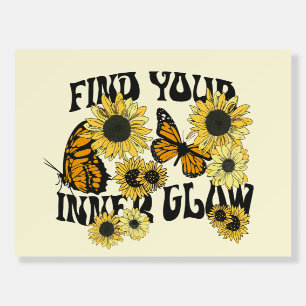 Vintage Butterfly   Find Your Inner Glow Foam Board