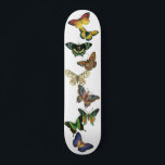 Vintage Butterfly Fun Pattern For Her Skateboard<br><div class="desc">This design may be personalized by choosing the customize option to add text or make other changes. If this product has the option to transfer the design to another item, please make sure to adjust the design to fit if needed. Contact me at colorflowcreations@gmail.com if you wish to have this...</div>