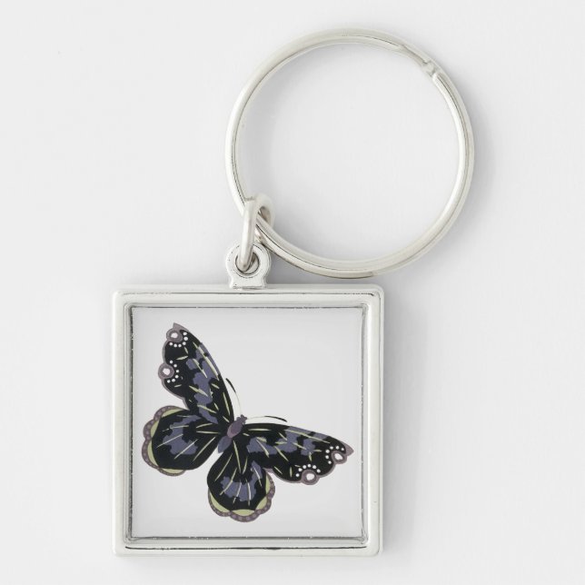 Vintage Butterfly Keychain (Front)
