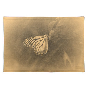 Vintage Butterfly on Flower - Placemats