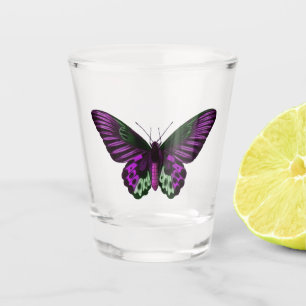 Vintage Butterfly Shot Glass