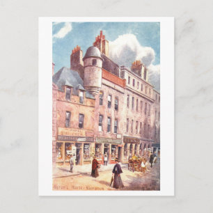 Vintage Byron's House, Aberdeen, Scotland, Postcard