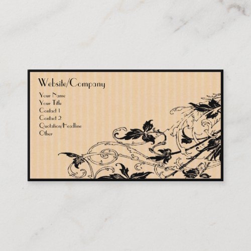 Vintage C101 Business Card