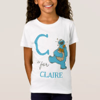 Vintage - C is for Cookie Monster | Add Your Name