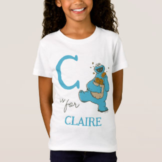 Vintage - C is for Cookie Monster | Add Your Name T-Shirt