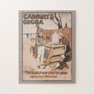 Vintage Cadbury's Cocoa Advertisement Jigsaw Puzzle