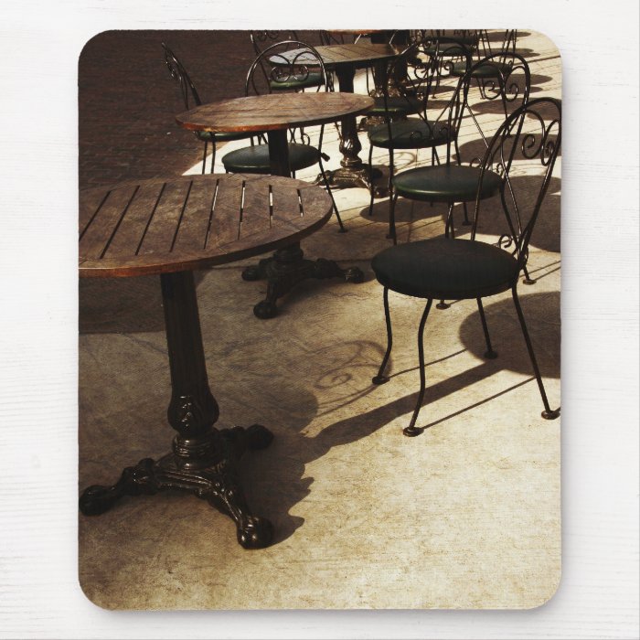 vintage cafe design mousepad