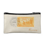 Vintage California 1850-1950 Centennial Cosmetic Makeup Bag at Zazzle