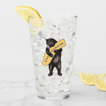 Vintage California Bear Hug Glass