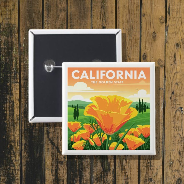 Vintage California Button (Creator Uploaded)