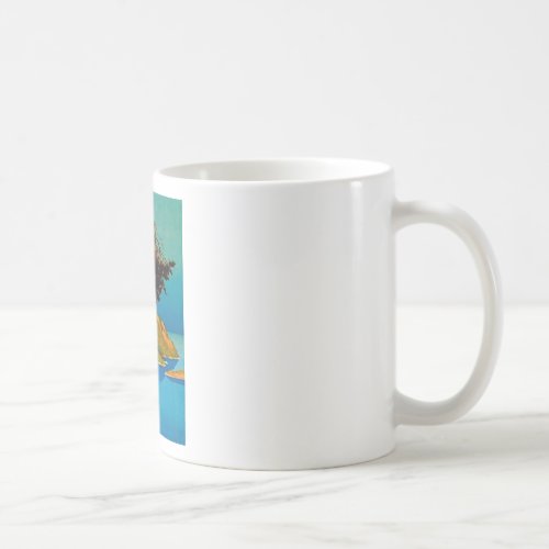 Vintage California Coast Travel Coffee Mug