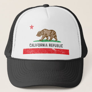 Vintage California Flag Trucker Hat