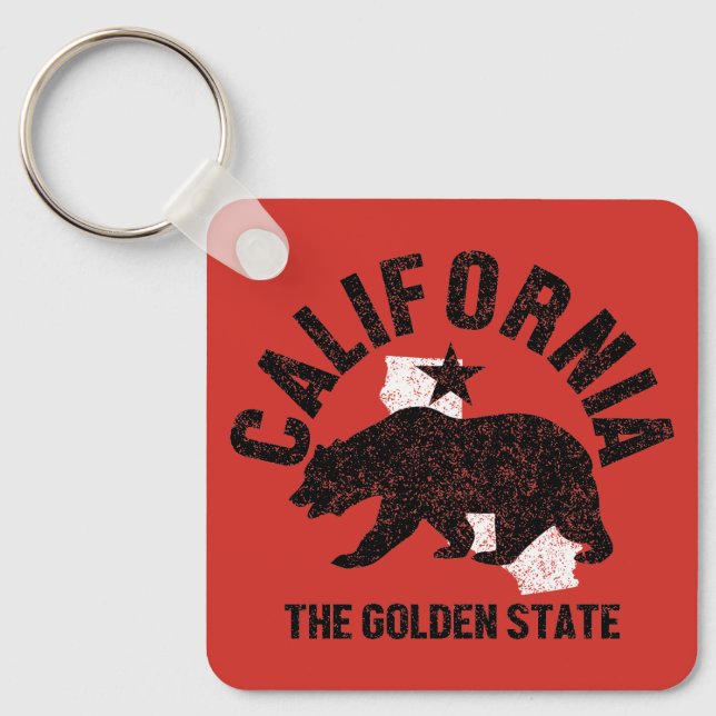 Vintage California Keychain (Front)