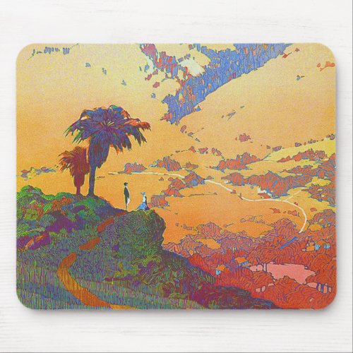 Vintage California Landscape Mousepad