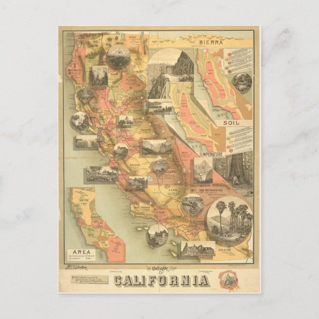 Vintage California Postcard (Front)