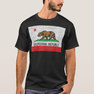 Vintage California Republic I Love CA Cali Life T-Shirt