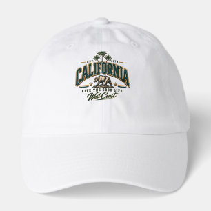 Vintage California Republic Men's Varsity Hoodie Hat