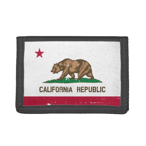 Vintage California Republic state flag wallet