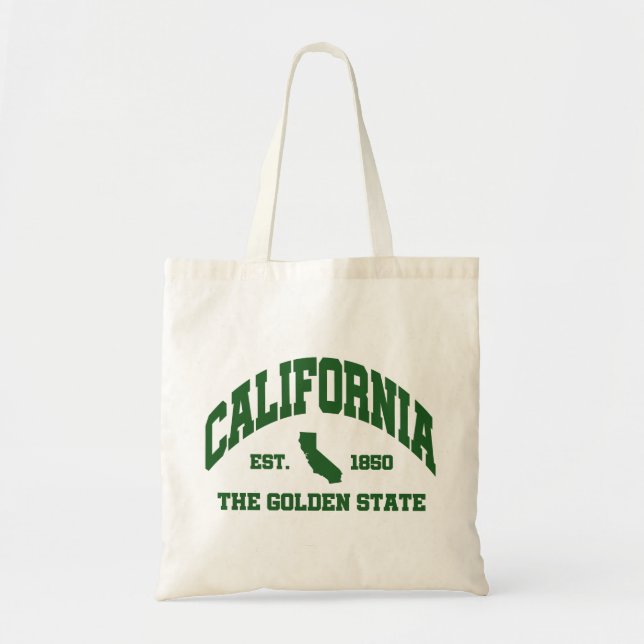 Vintage California Tote Bag (Front)