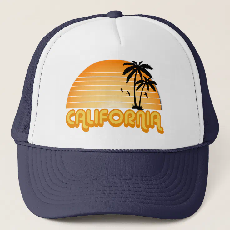 Vintage California trucker hat | Zazzle