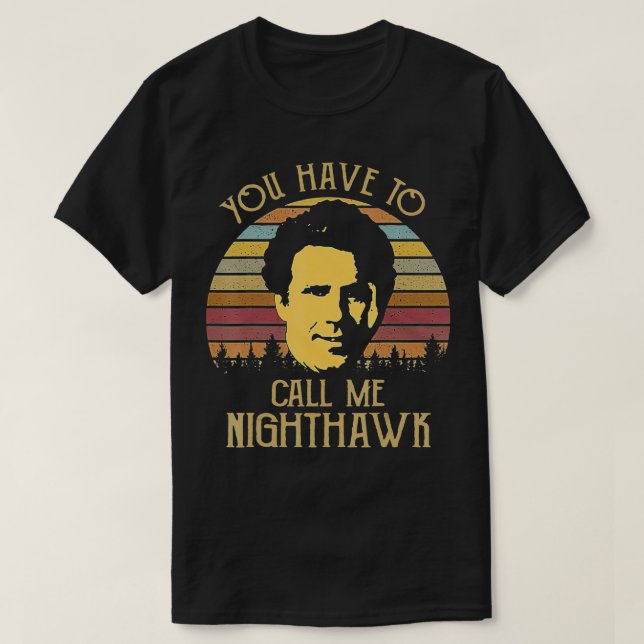 Vintage Call Nighthawk  T-Shirt (Design Front)