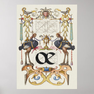 Vintage Calligraphy Poster