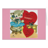 Vintage Calling Kitty Valentine (Front Horizontal)