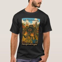 Vintage Cambodia Spider Retro Monster Art