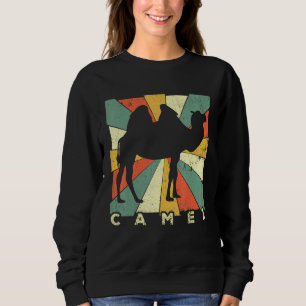 Vintage Camel Retro Style Animal Sweatshirt
