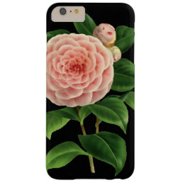 Vintage Camellia Blossom Botanical Barely There iPhone 6 Plus Case