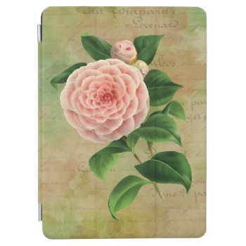 Vintage Camellia French Botanical Ipad Air Cover by encore_arts at Zazzle