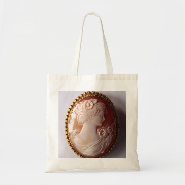 Vintage Cameo women silhouette  Tote Bag (Front)