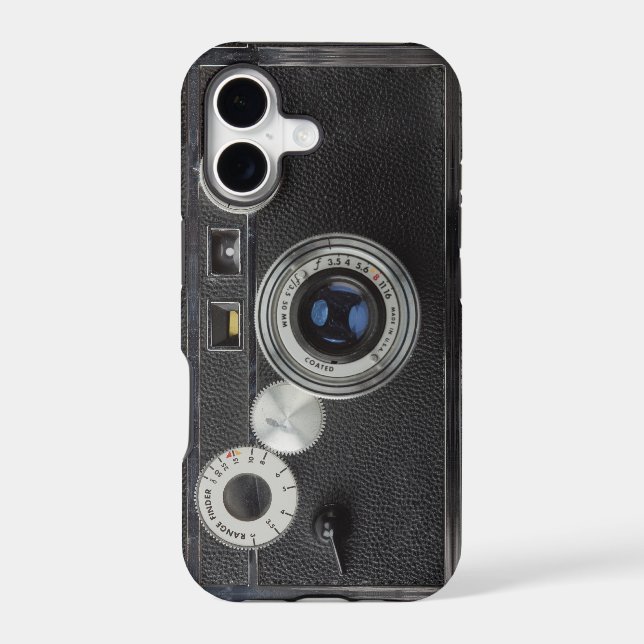 Vintage Camera 007 Iphone Case (Back)