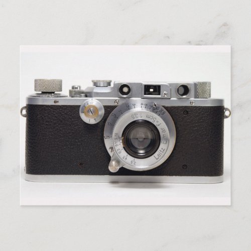 VINTAGE CAMERA 11 German Rangefinder by L _ Postcard