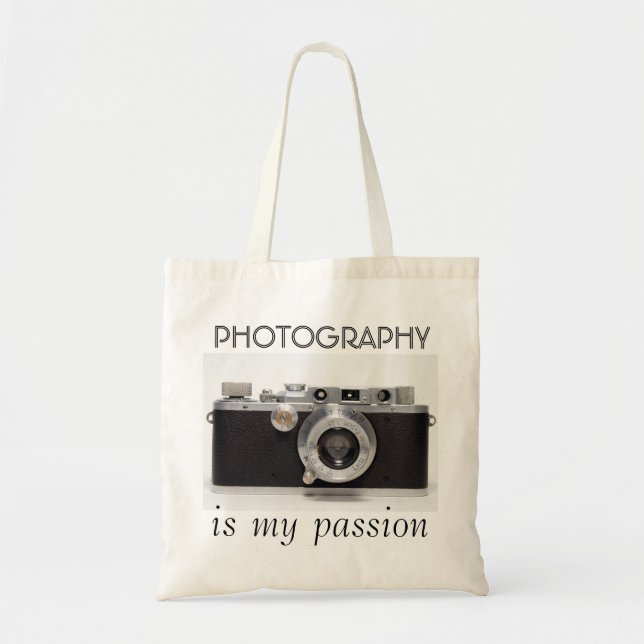 VINTAGE CAMERA 11 German Rangefinder Tote Bag (Front)