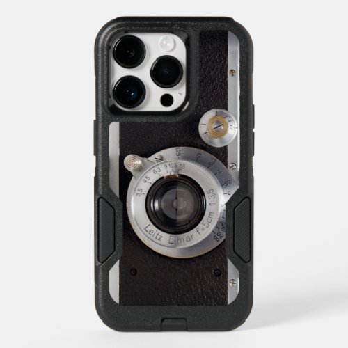 VINTAGE CAMERA 11c German Rangefinder by L OSC OtterBox iPhone 14 Pro Case