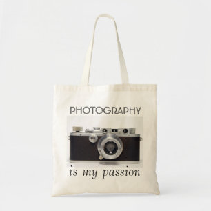 VINTAGE CAMERA 12 German Rangefinder Tote Bag