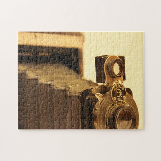 Vintage Camera 1 Jigsaw Puzzle (Horizontal)