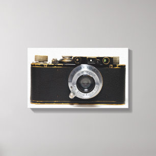 VINTAGE CAMERA 3 German Rangefinder 1932 - Canvas Print