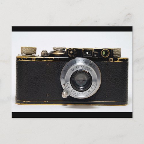 VINTAGE CAMERA 3 German Rangefinder 1932  Postcard