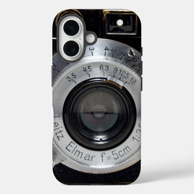 VINTAGE CAMERA 3c Famous German Rangefinder 1932 Case-Mate iPhone Case (Back)