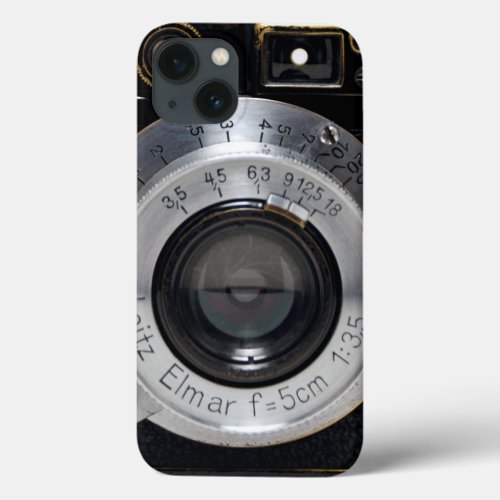 VINTAGE CAMERA 3c German Rangefinder 1932 Iphone iPhone 13 Case