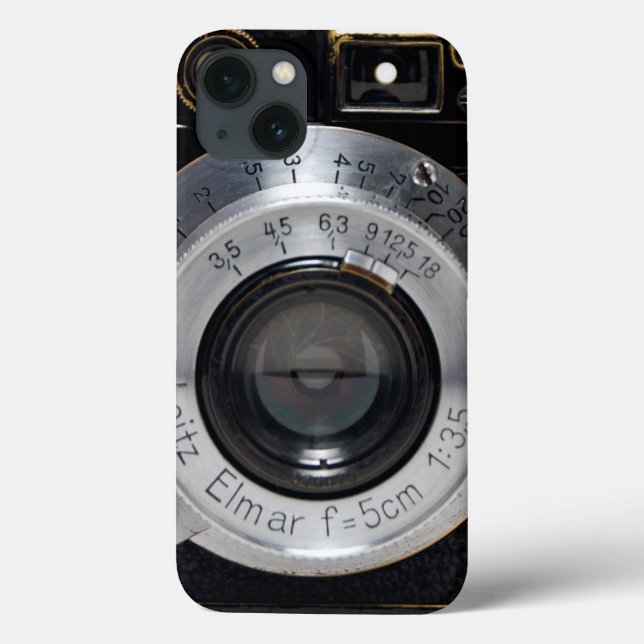 VINTAGE CAMERA 3c German Rangefinder 1932 Iphone Case-Mate iPhone Case (Back)