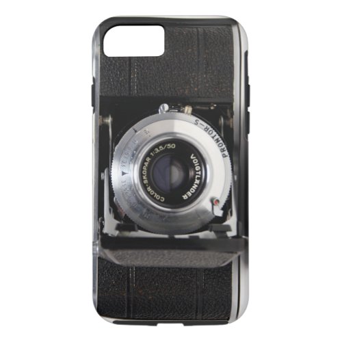 VINTAGE CAMERA 5 German Folding Camera iPhone 87 Case