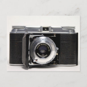 VINTAGE CAMERA 5 German Folding Camera Postcard