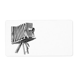 Camera Labels | Zazzle