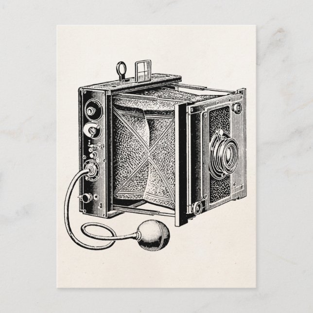 Vintage Camera - Antique Cameras Photography Postcard (Front)