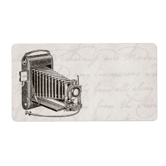 Vintage Camera - Antique Cameras Photography Retro Label