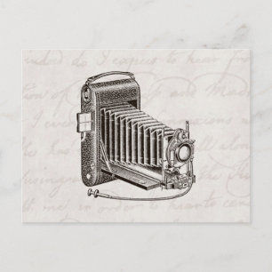 Vintage Camera - Antique Cameras Photography Retro Postcard