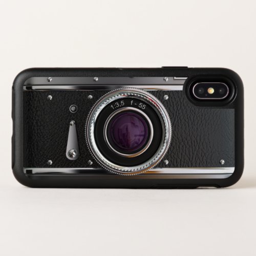 Vintage Camera Best OtterBox Symmetry iPhone X Case